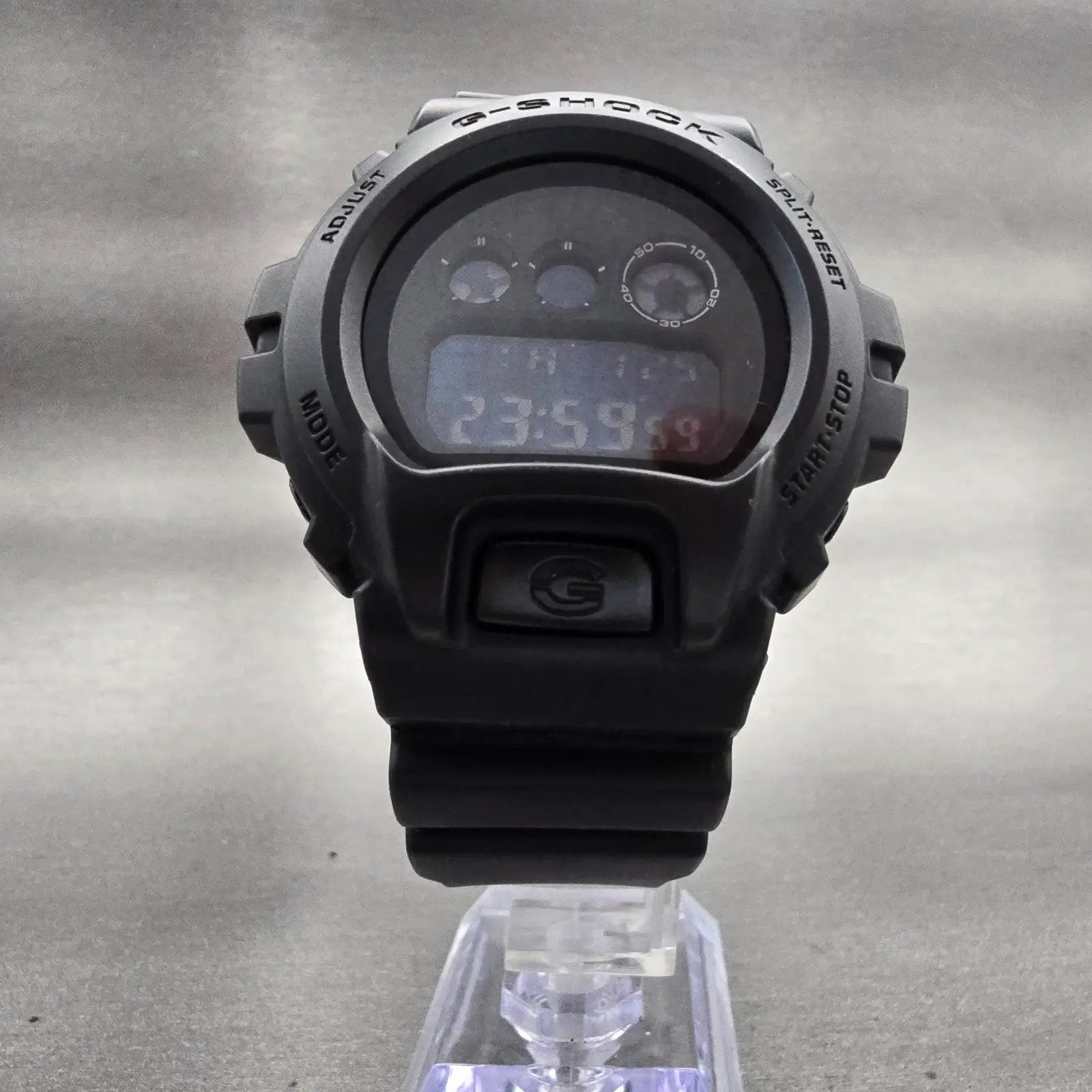 Casio G-Shock DW-6900BB Watch Men 50mm Black Dial Black Chrono Alarm New Battery5