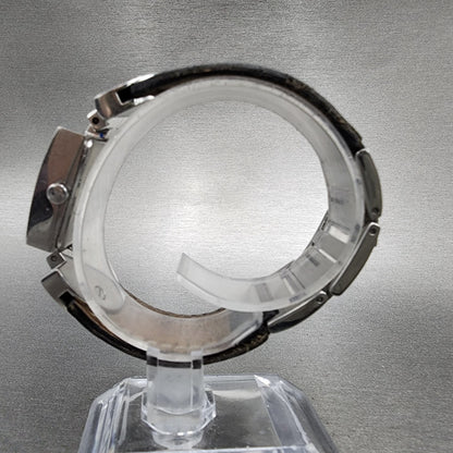 Michael Kors Watch Women 28mm White Dial Steel Date Rectangle MK4054 New Batt