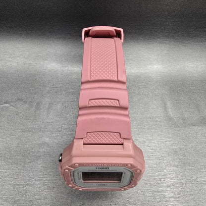 Casio Illuminator W-218H Digital Watch Men 43mm White Pink Chrono Alarm New Batt4