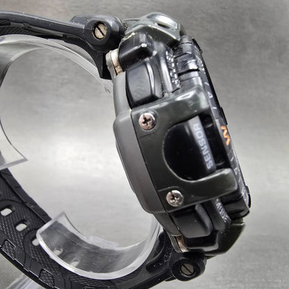 Casio Pathfinder PAG-40 Watch Men 53mm Digital Black Triple Sensor New battery P3