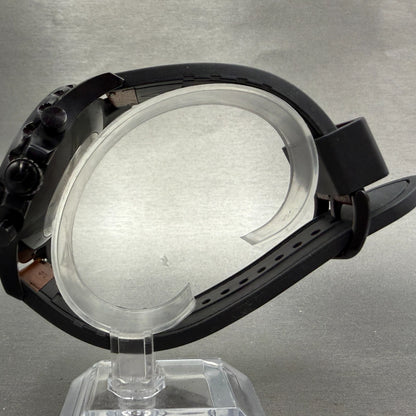 Fossil Q Hybrid Smartwatch Nate Watch Men 50mm Black Dial Black FTW1114 New bat6