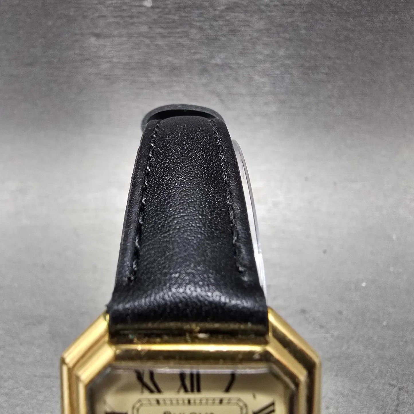 Bulova Watch Women 24mm Cream Dial Gold Tone Octagon Manual Wind Runs VTG4