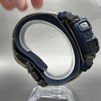 Casio G-Shock DW-003 Watch Men 44mmDigital Blue Gray Case Alarm Chrono New batt8
