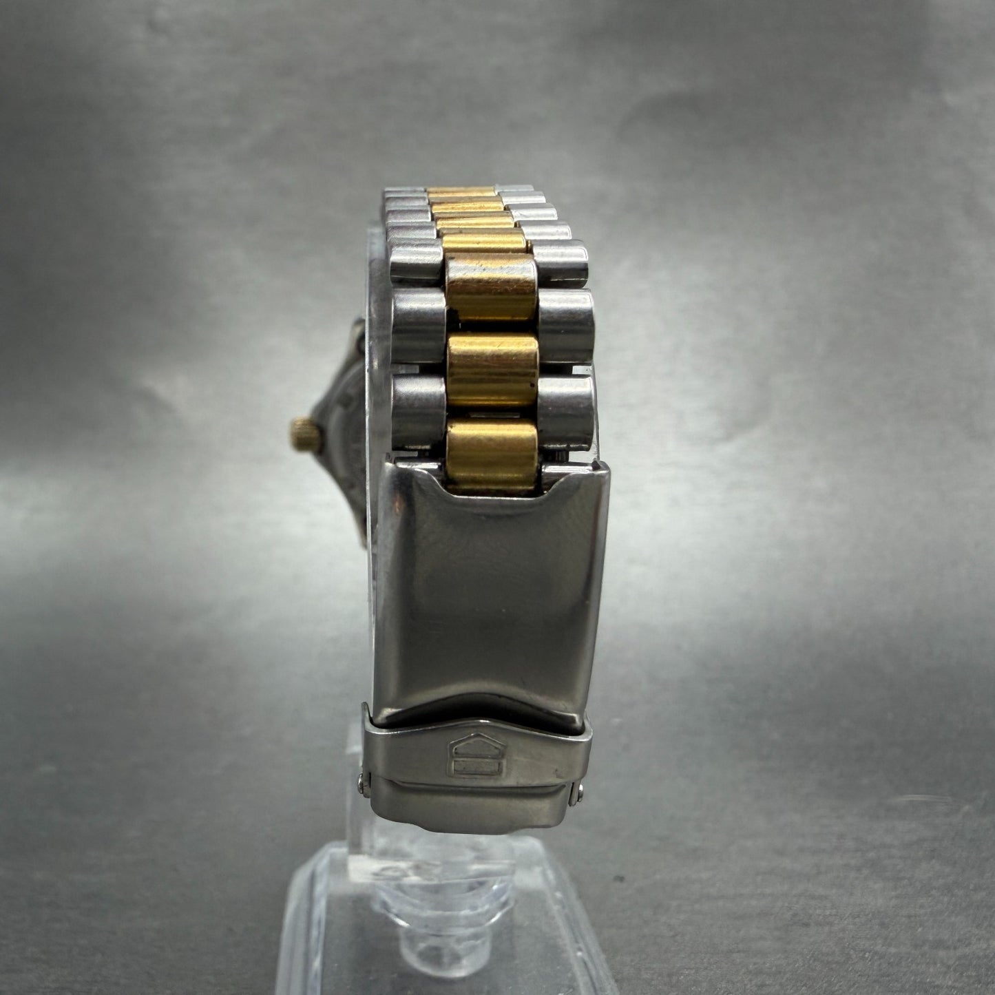 Tag Heuer Professional Dive Watch Women 27mm Gold Dial Two Tone Date New Battery7