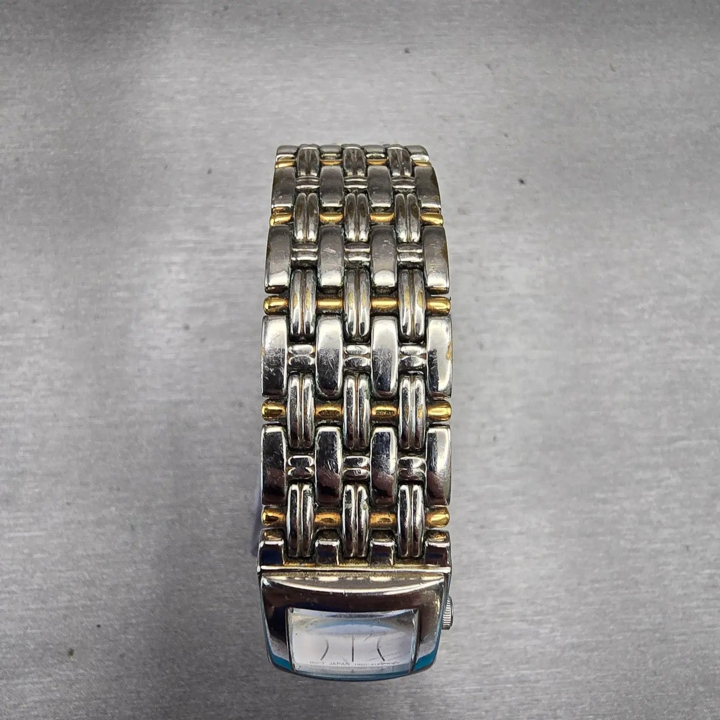 Seiko Watch Women 19mm White Dial Silver Tone Rectangle 1N01-5010 New Battery4