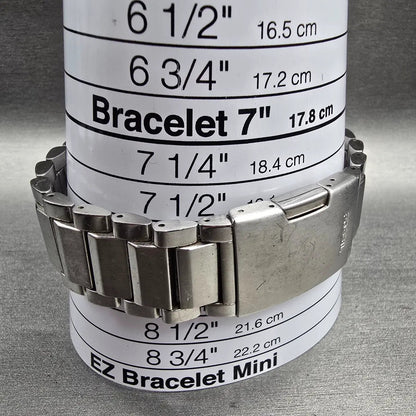 Fossil Arkitekt Watch Men 38mm Silver Dial Silver Tone Date FS-4380 New Battery9