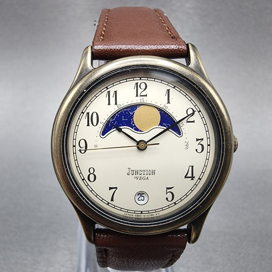 VEGA Junction Watch Men 32mm Champagne Dial Bronze Tone 6B85-K04379 PARTS