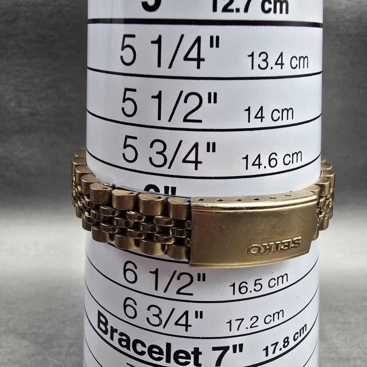 Seiko Watch Women 23mm Gold Dial Gold Daydate Round 7N83-0041 New Battery JP9