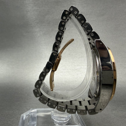 Swiss Precimax Chronograph Watch Women 38mm Black Dial Ceramic Date New Batt8