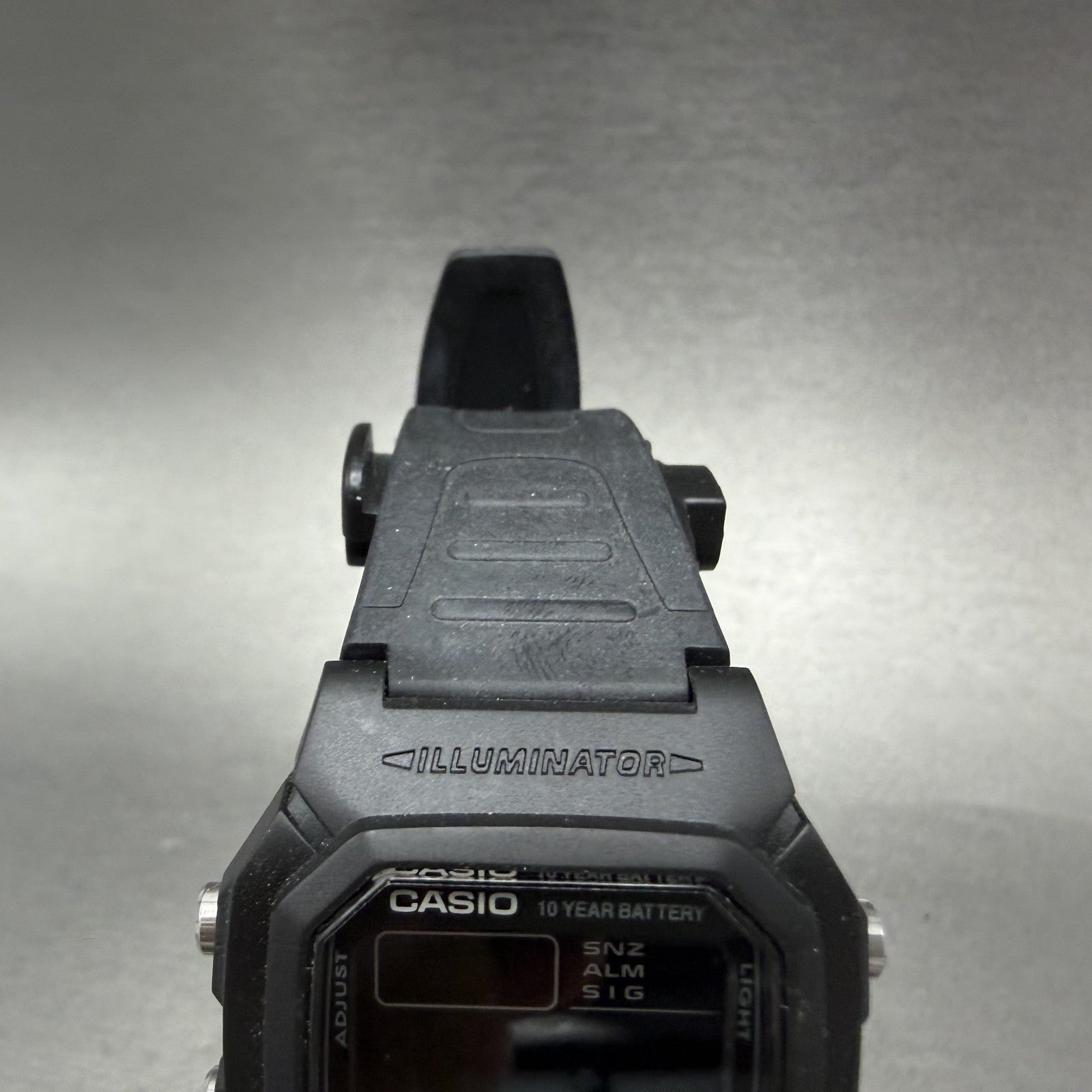 Casio W-800H Watch Men 38mm Digital Black Tone Alarm Chrono Octagon New Battery4