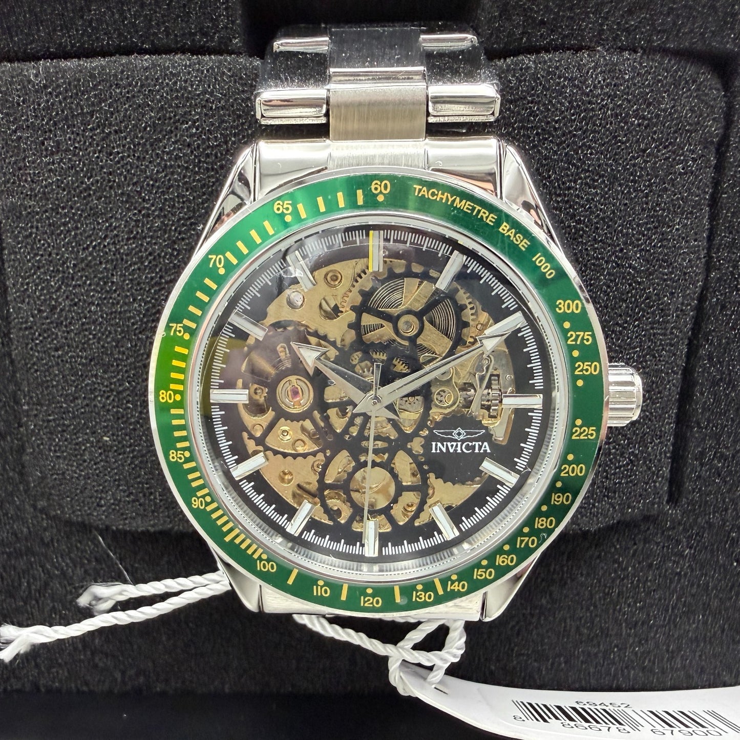Invicta Object D Art Watch Men 43mm Skeleton Dial Steel Automatic Round 694520