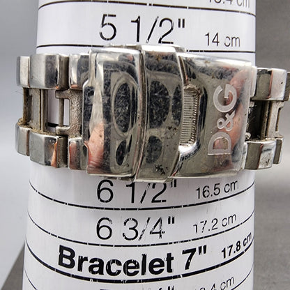 Dolce Gabbana Ibiza Watch Men 42mm Silver Dial Silver Tone Round  New Battery9