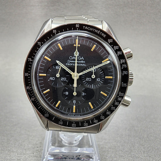 Omega Speedmaster Professional Watch Men 42mm Black Dial Steel 145.022 74 ST VTG0