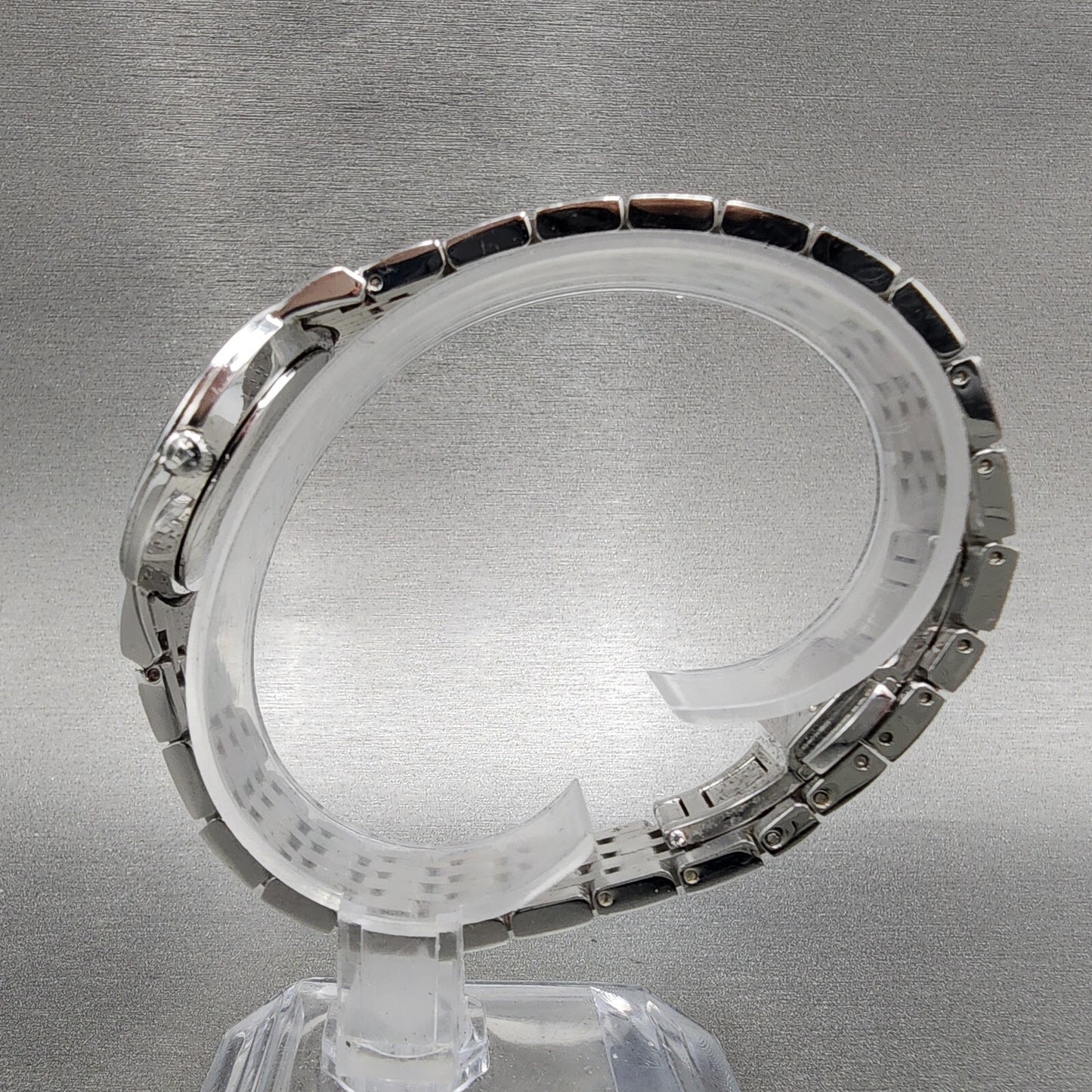 Bulova Watch Women 31mm Silver Dial Stainless Steel Round 96P183 New Battery7