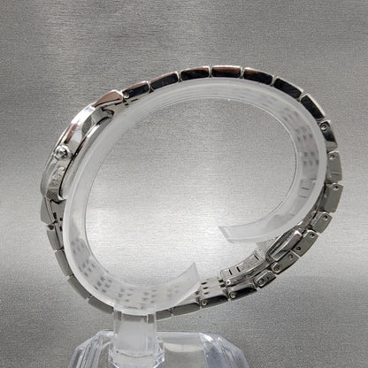 Bulova Watch Women 31mm Silver Dial Stainless Steel Round 96P183 New Battery7