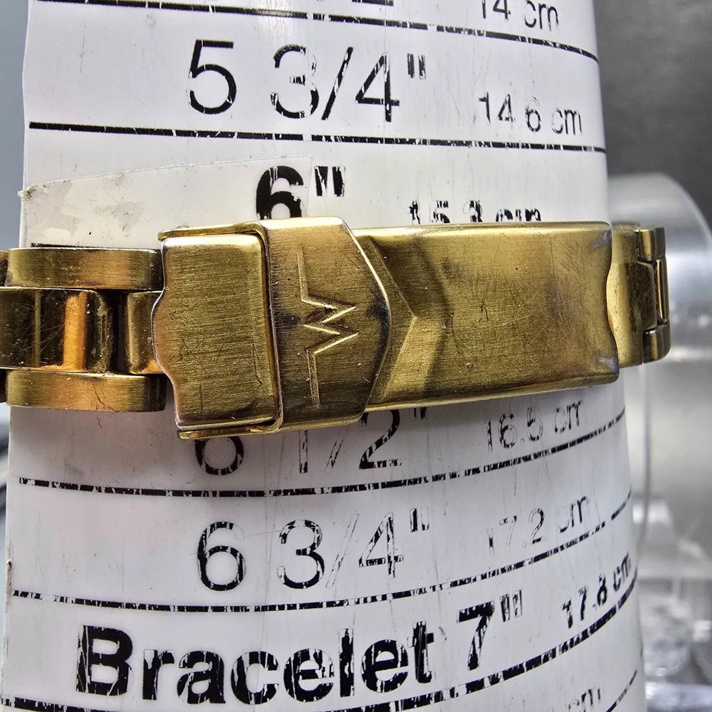 Wittnauer Watch Women 24mm Champagne Dial Gold Tone Date 11P04 New Battery10