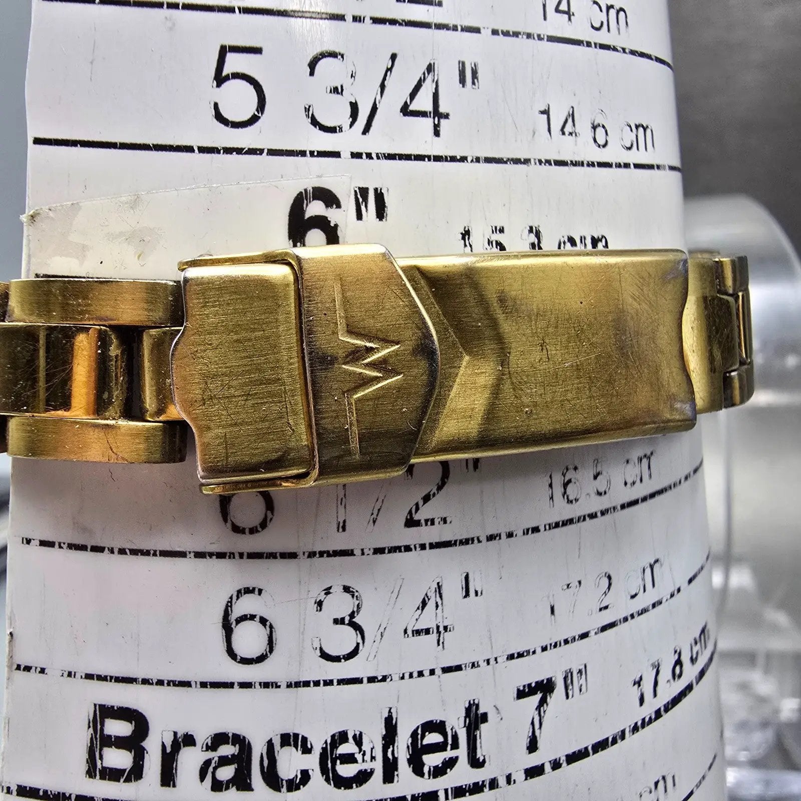 Wittnauer Watch Women 24mm Champagne Dial Gold Tone Date 11P04 New Battery10