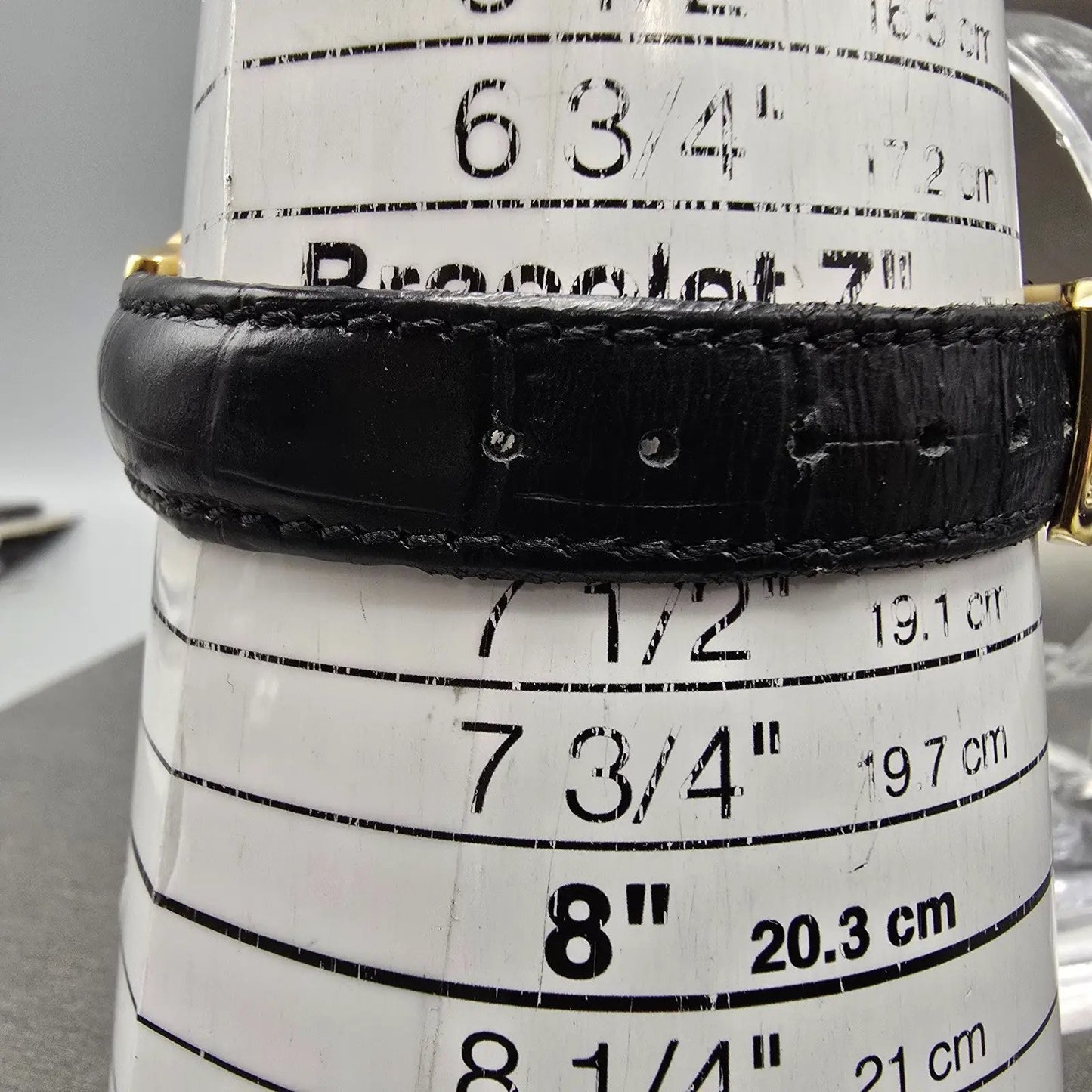 Raymond Weil Watch Women 27mm White Dial Gold Plated Date 5376 New Battery10