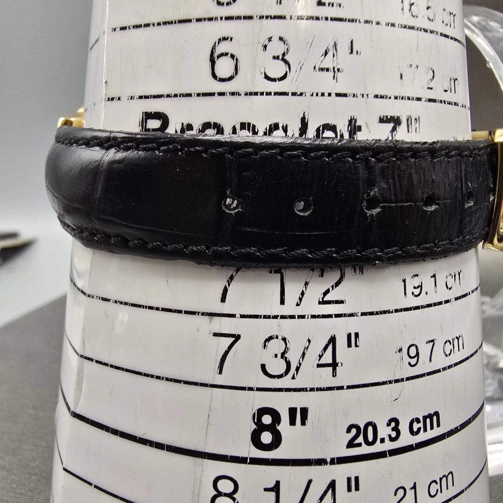 Raymond Weil Watch Women 27mm White Dial Gold Plated Date 5376 New Battery10