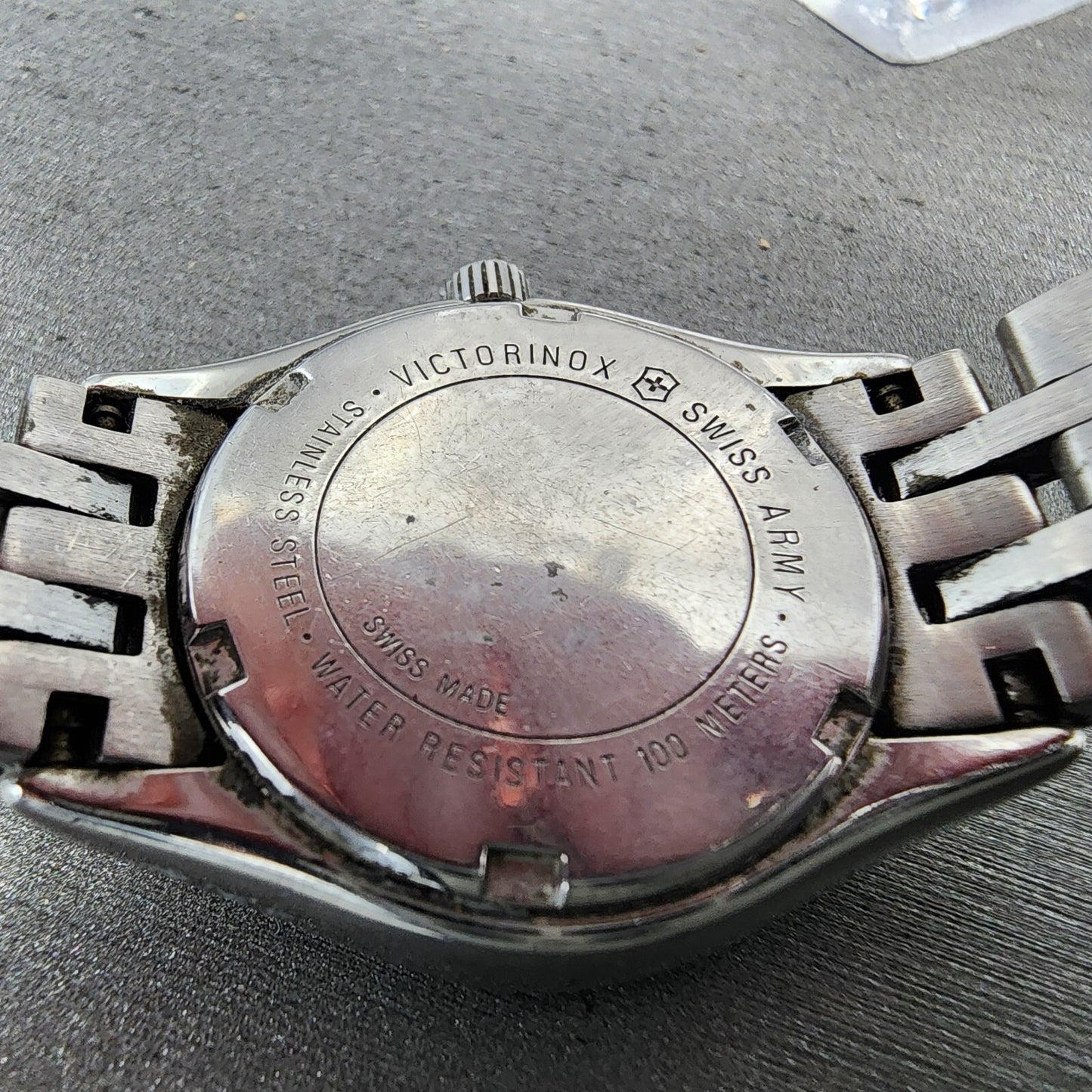 Victorinox Swiss Army Alliance Watch Women 28mm Black Dial Steel 24657 PARTS10