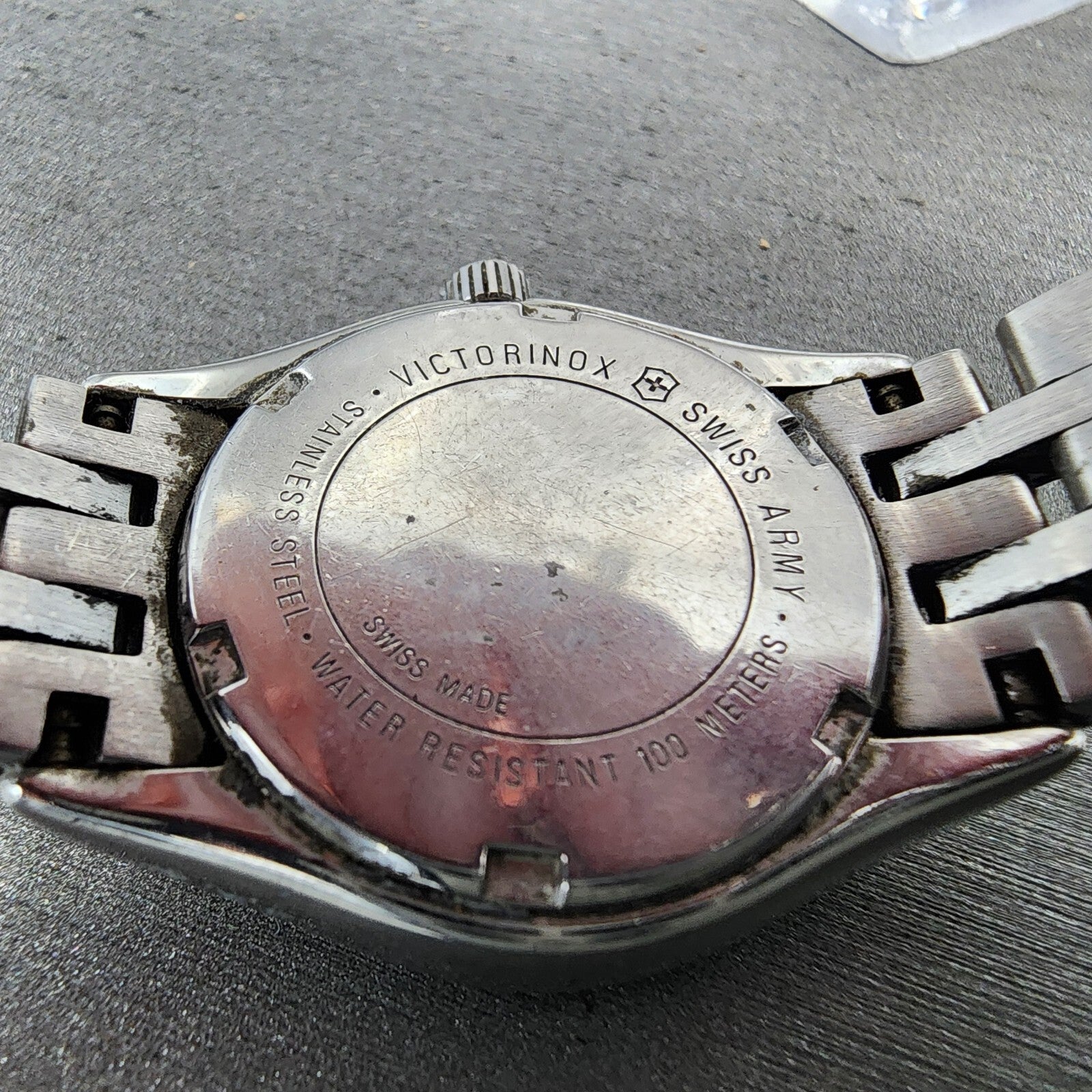 Victorinox Swiss Army Alliance Watch Women 28mm Black Dial Steel 24657 PARTS10