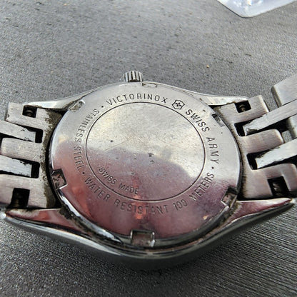 Victorinox Swiss Army Alliance Watch Women 28mm Black Dial Steel 24657 PARTS10