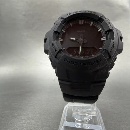 Casio G-Shock G-100BB Watch Men 48mm Analog Digital Black Tone Octagon New Batt5