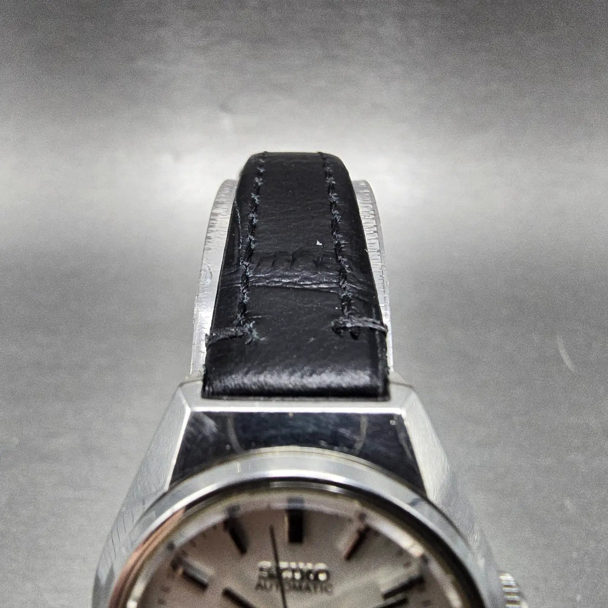 Seiko Automatic Watch Women 25mm Silver Dial Silver Daydate 2206-0480 Runs JP4