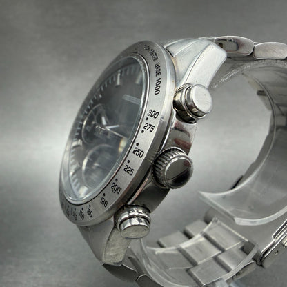Guess Chase Chronograph Watch Men 43mm Gray Dial Steel Round W13001G1 New Batt2