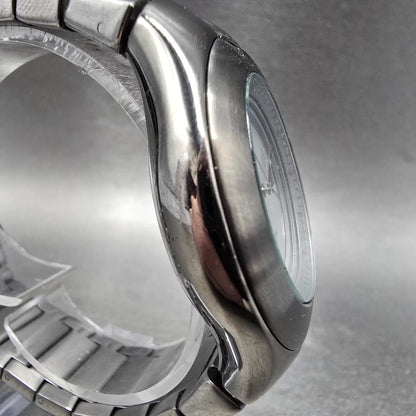 Timex I Control Watch Men 41mm Gray Dial Gray Tone Date Alarm Roudn PARTS4