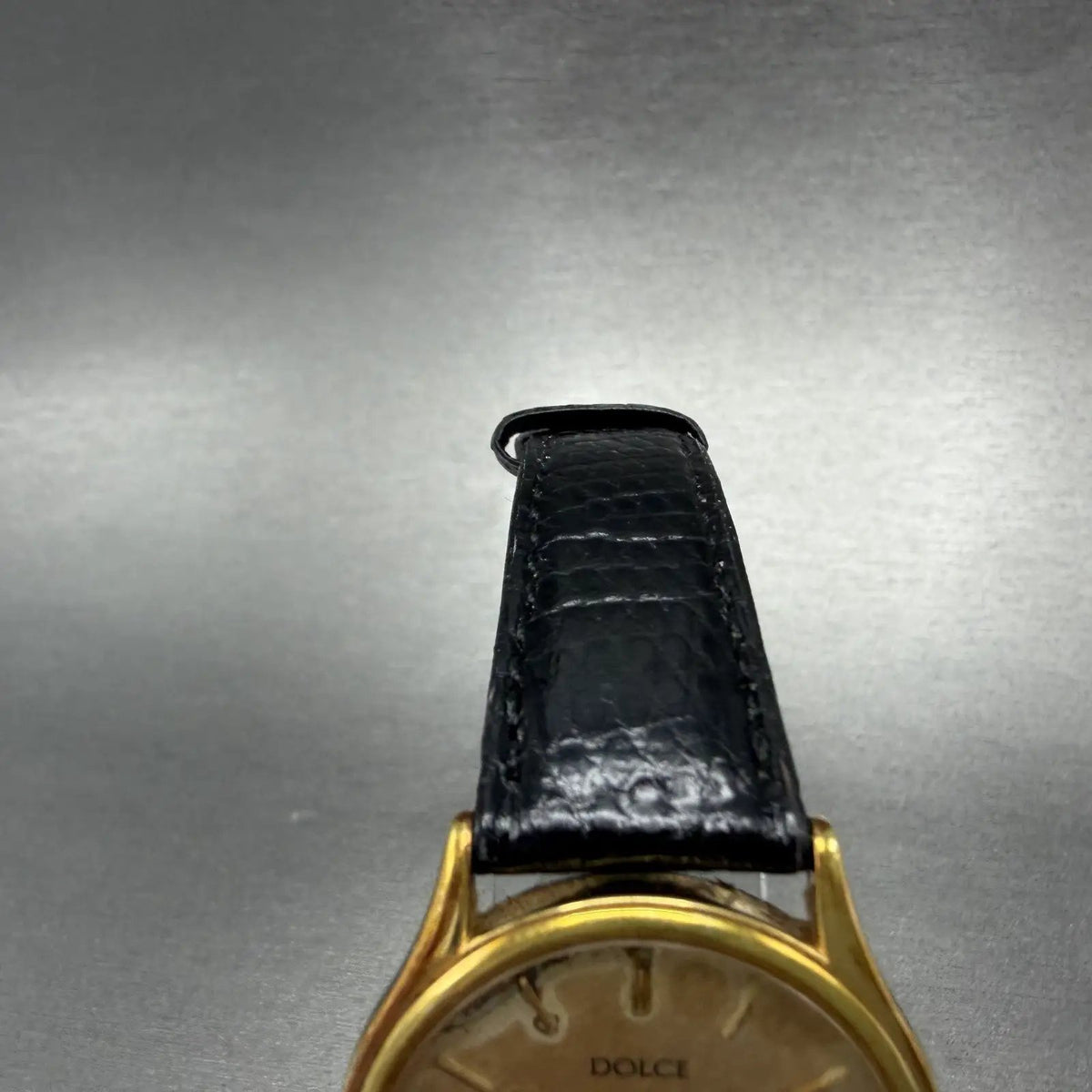 Seiko Dolce Watch Men 32mm Champagne Dial Gold Tone 8N41-6060 New Battery4