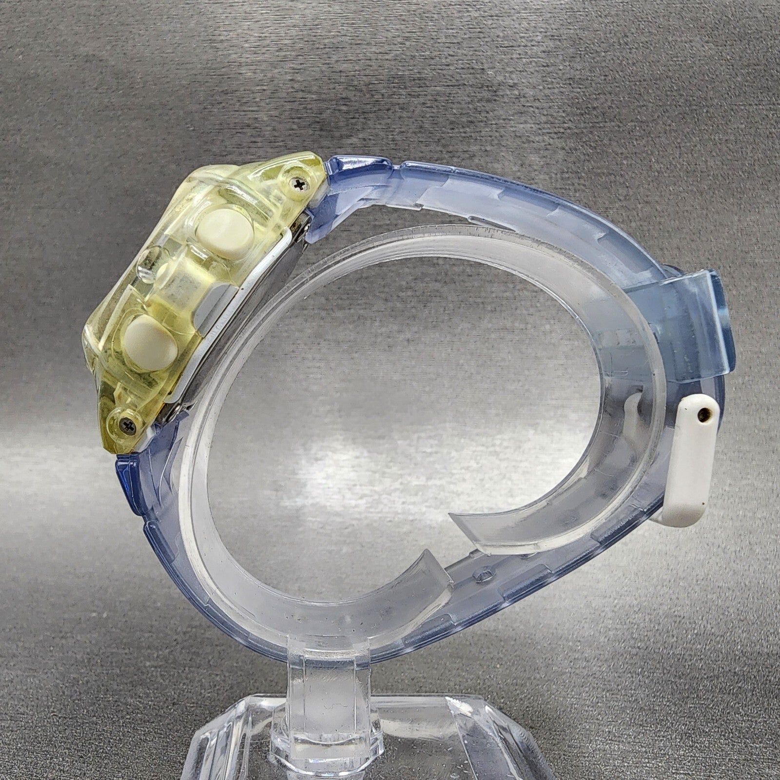 Casio BabyG Watch Women 40mm Digital Alarm Chrono Clear Case New Battery9