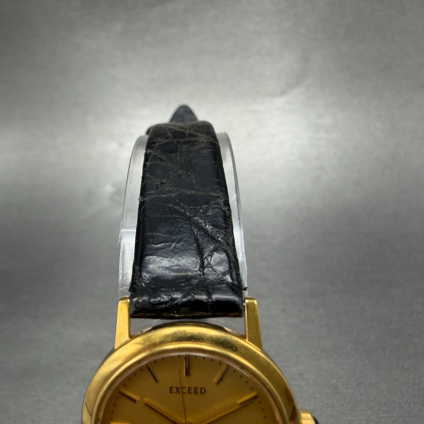 Citizen Exceed Watch Women 23mm Gold Dial Gold Tone 3330-C80401 New Battery4