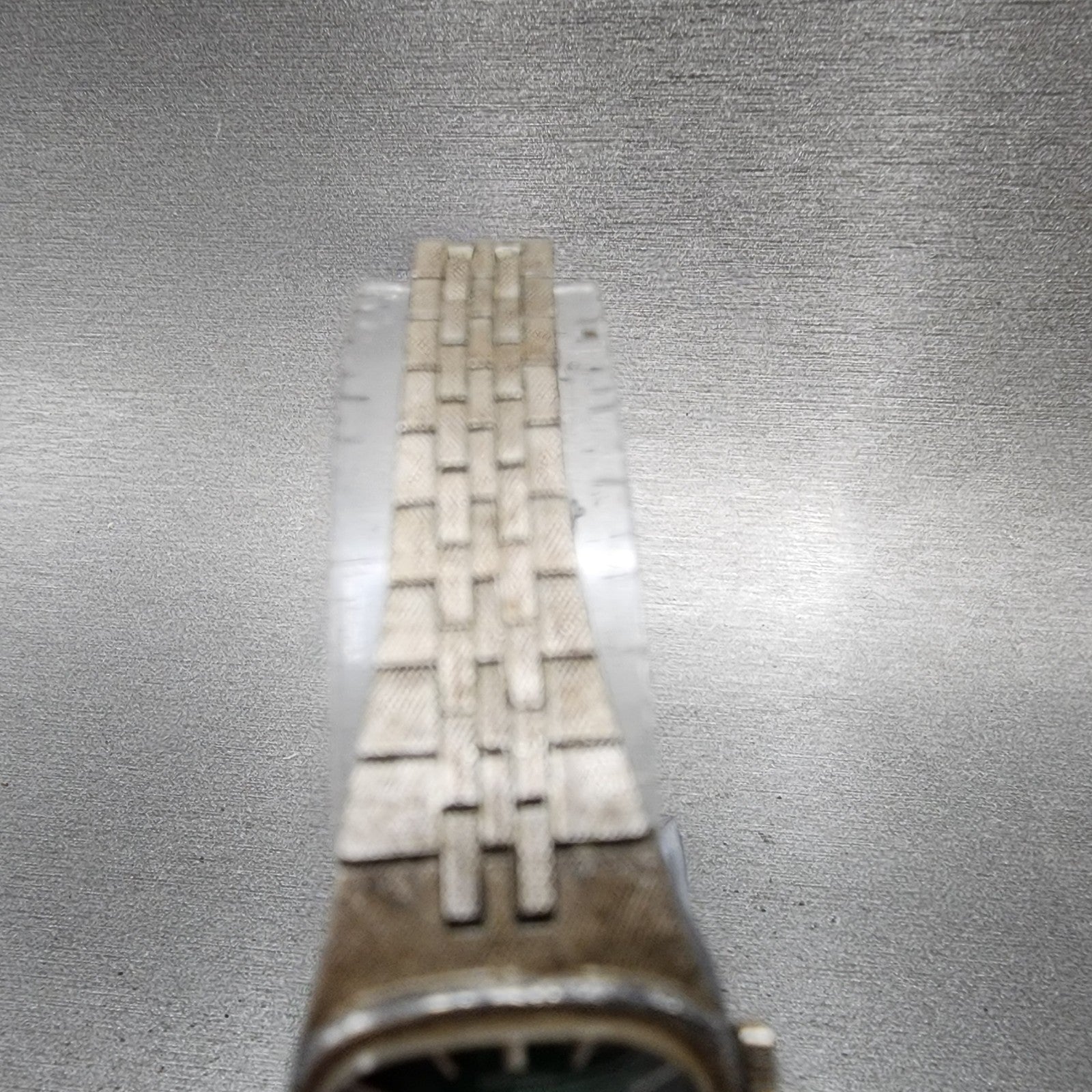 Seiko Watch Women 19mm Green Dial Silver Tone Round Manual 11203060 Runs4