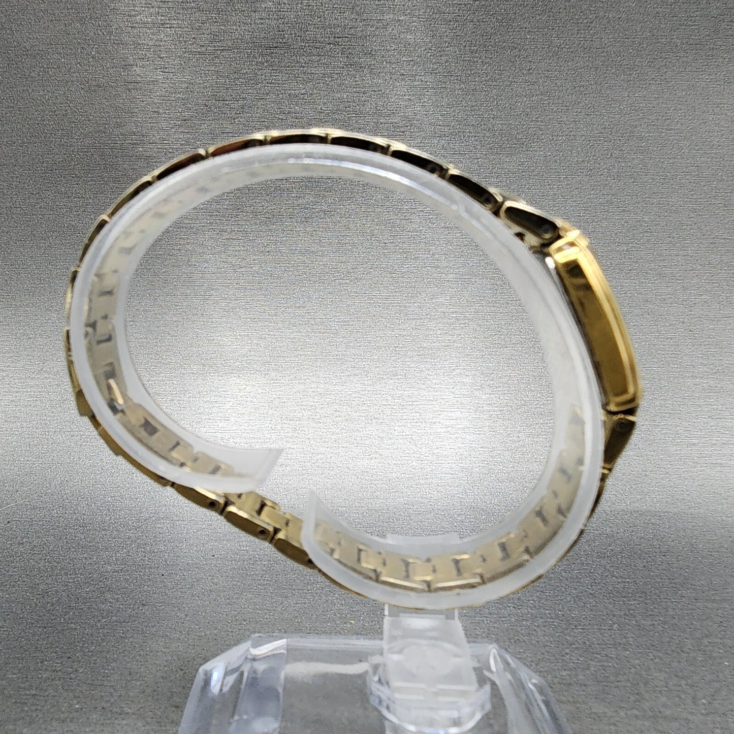 Seiko Tank Watch Women 16mm White Dial Gold Tone Rectangle 1N000GA0 New Battery8
