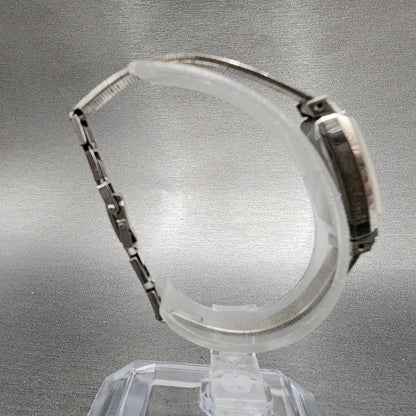 Seiko Fine Seiko Watch Women 12mm Silver Dial Silver Tone Manual 15203370 Runs8