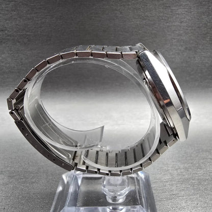 Seiko Alba Watch Men 35mm Silver Dial Silver Tone Daydate Y504-0010 New Battery8
