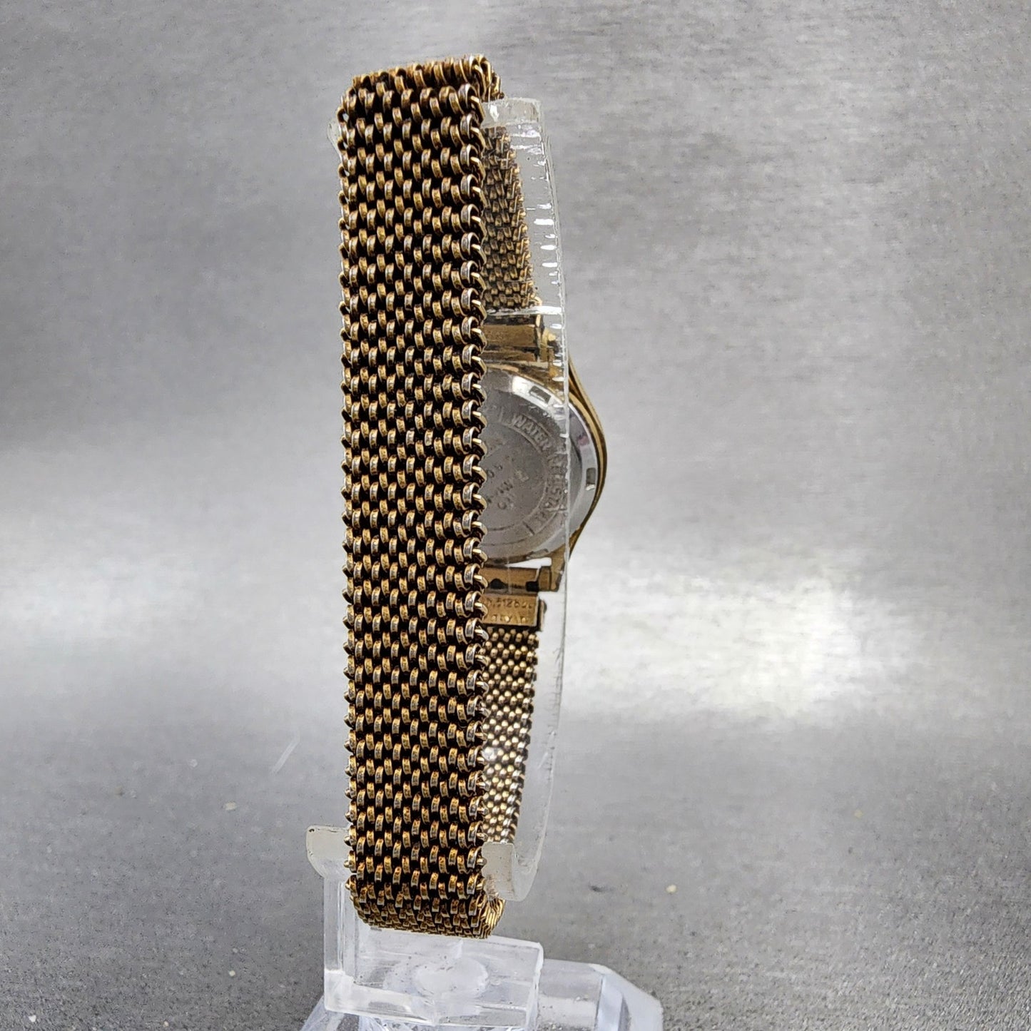 Citizen CQ Watch Women 23mm White Dial Gold Tone Round 4751574 New Battery8