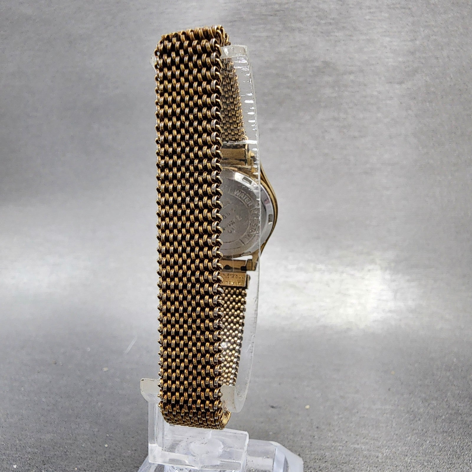 Citizen CQ Watch Women 23mm White Dial Gold Tone Round 4751574 New Battery8