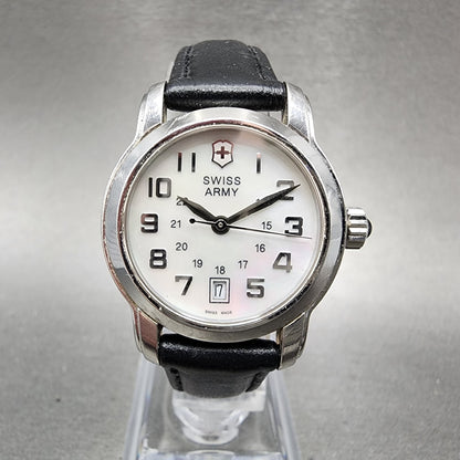 Victorinox Swiss Army Vivante Watch Women 28mm MOP Dial Steel Date Round New Bat0