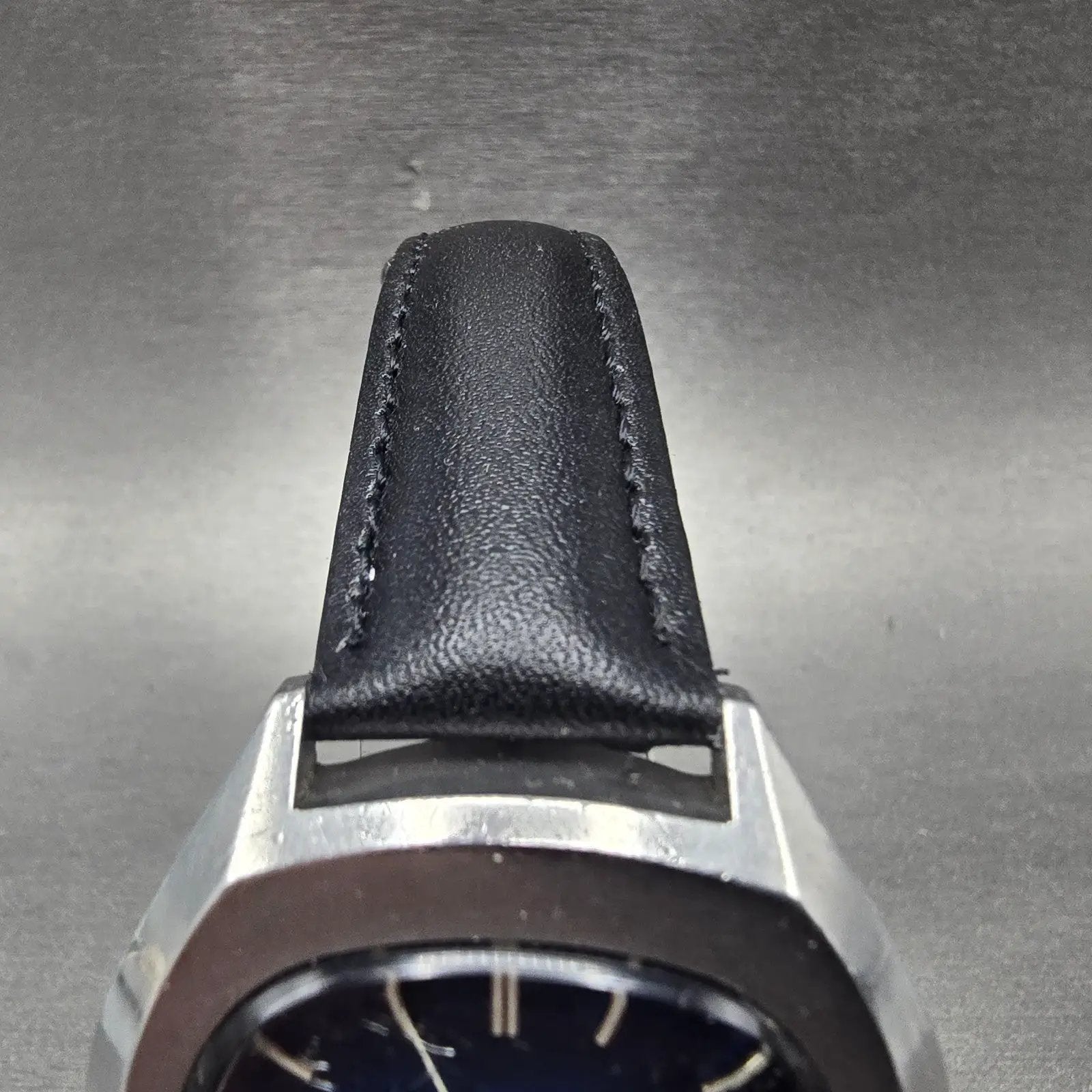 Seiko Automatic Watch Men 39mm Blue Dial Silver Tone Daydate 7009-5008 Runs VTG4