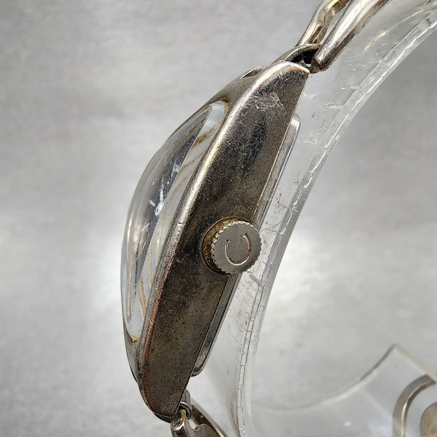 Bulova Caravelle Asymmetrical Watch Women 20mm Silver Dial Silver Tone Manual2