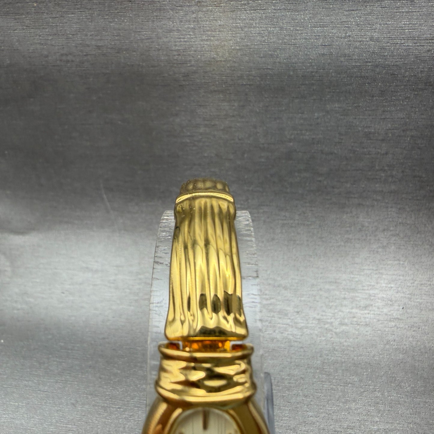 Citizen Elegance Watch Women 17mm Champagne Dial Gold Tone Oval New Battery4