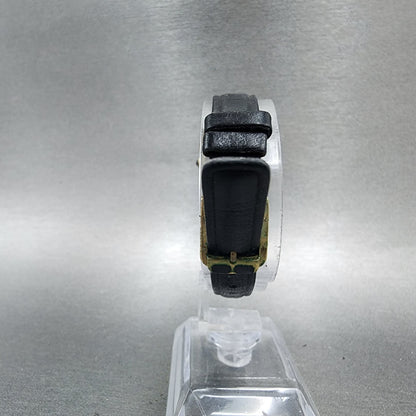 Orient Tank Watch Women 20mm Black Dial Gold Tone Rectangle A0549940 New Battery7