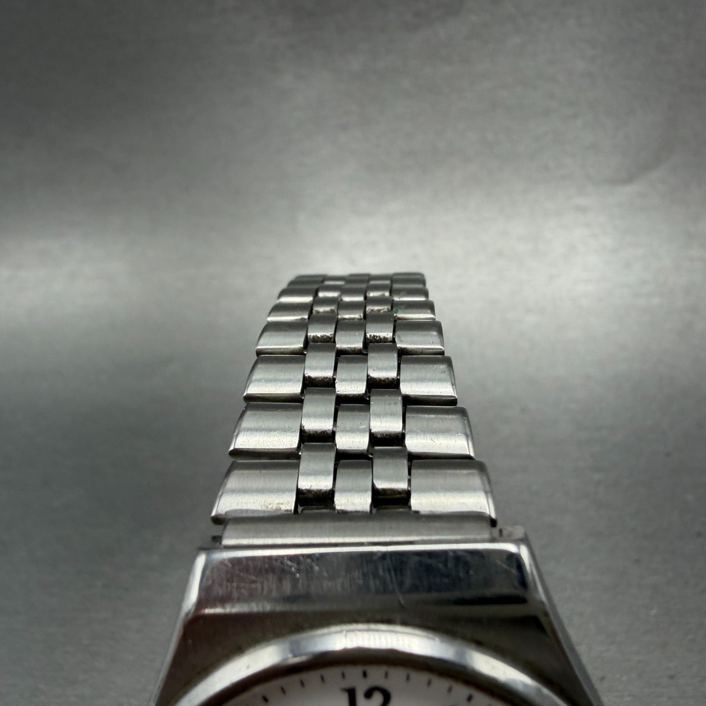 Citizen Forma Watch Men 36mm White Dial Silver Tone Daydate 5500-F50107 New Bat64