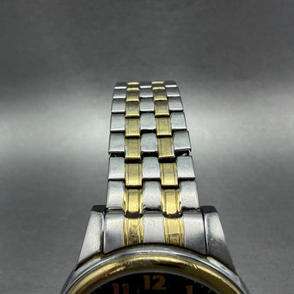 Timex Easy Reader Watch Men 36mm Gray Dial Two Tone Date Round new Battery ABDC4