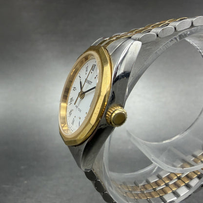 Tissot PR100 Watch Women 26mm White Dial Two Tone Date Round P330A/430A New Batt2