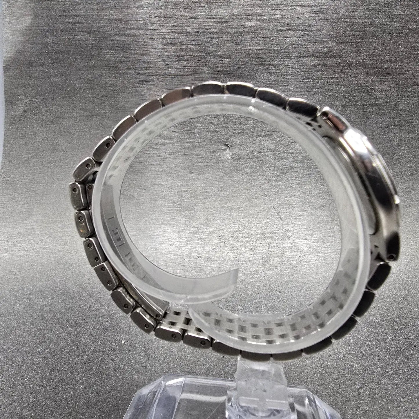 Movado Metio Watch Women 26mm Black Dial Stainless Steel Diamonds New Battery7