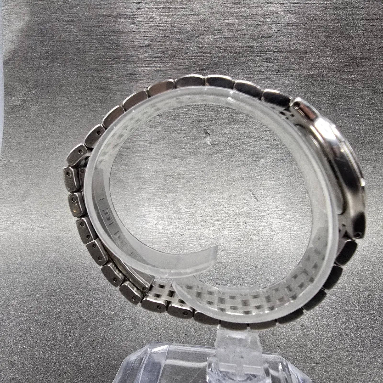 Movado Metio Watch Women 26mm Black Dial Stainless Steel Diamonds New Battery7