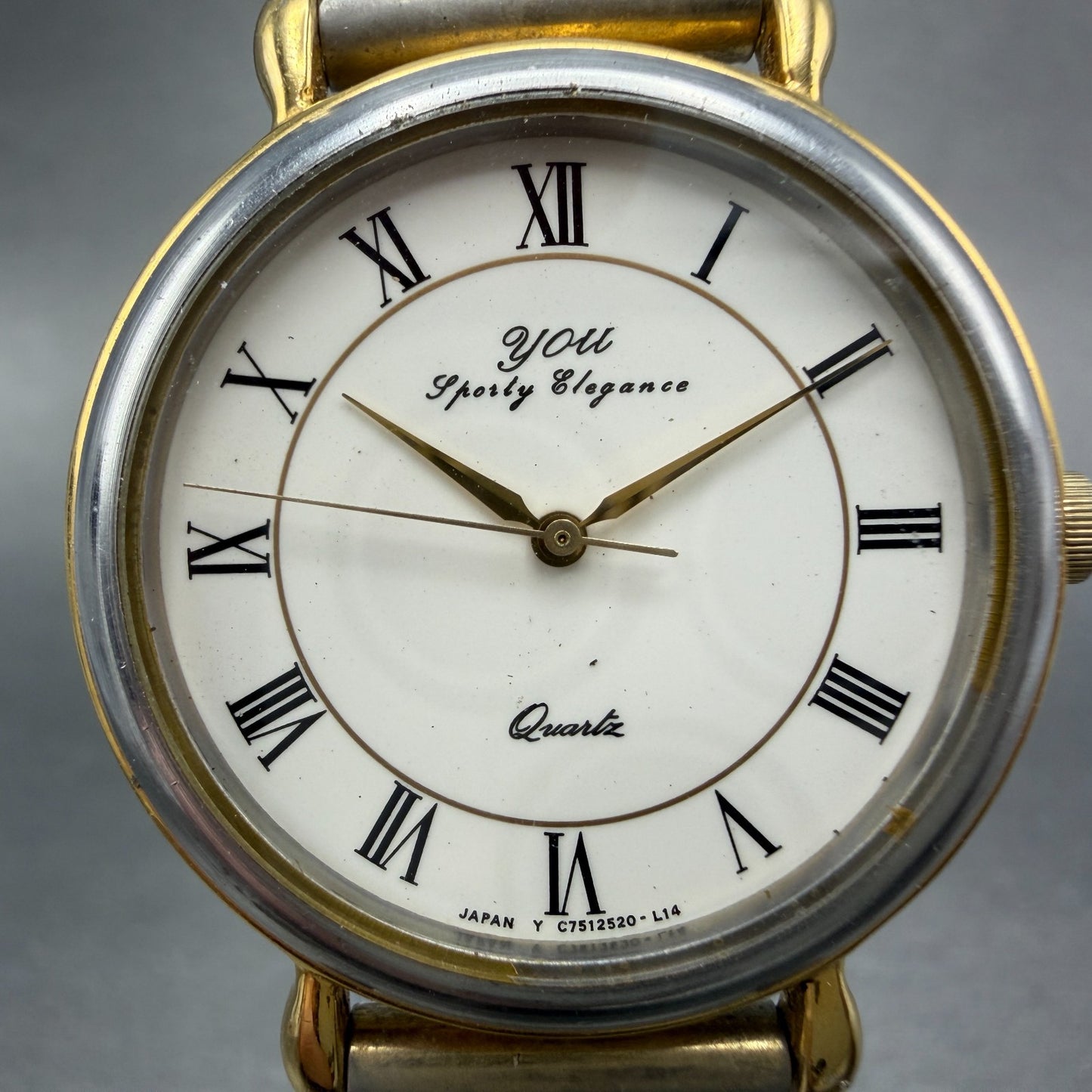 Orient You Watch Women 30mm White Dial Two Tone Round C75252-00 New Battery1